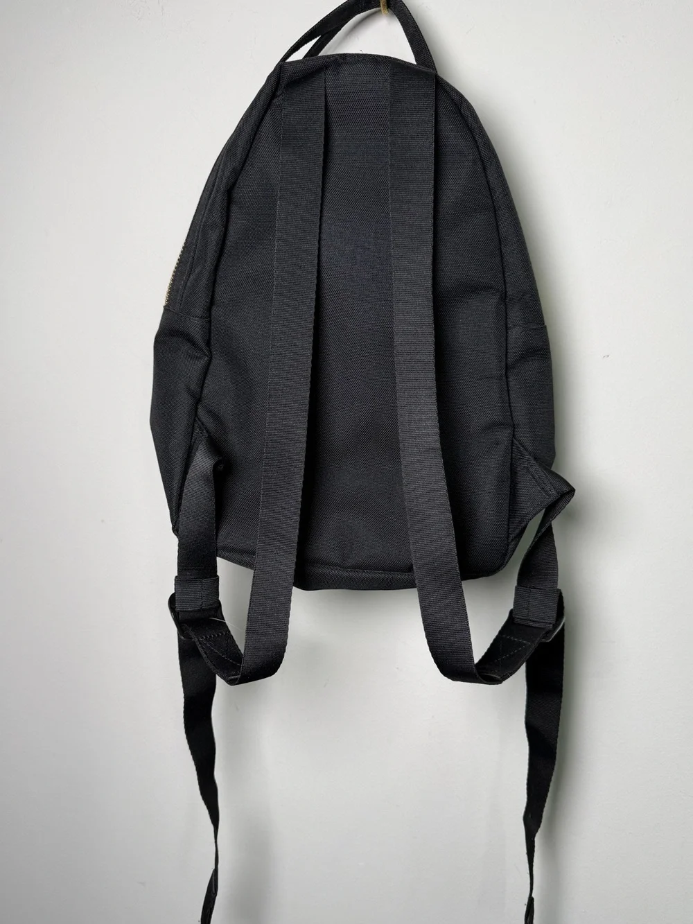 Herschel Nova Mini Backpack Black Gold Hardware OS